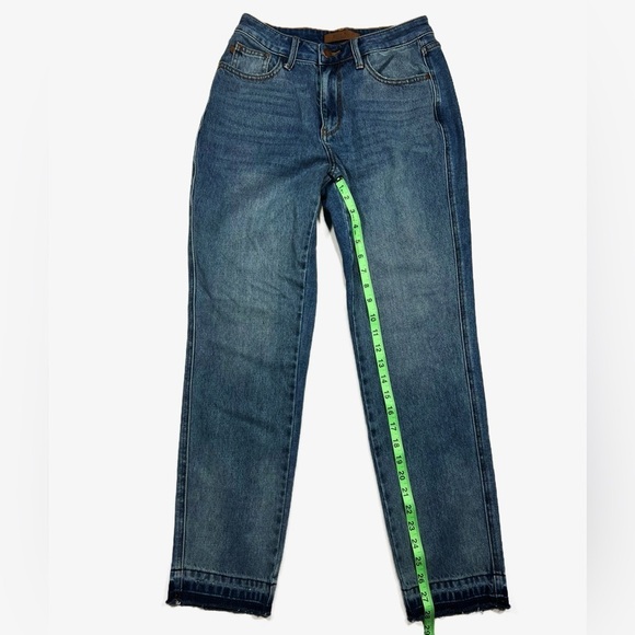 Judy Blue Rock The Boat Light Distressed Blue Jeans Womens Size 5 - Picture 5 of 6